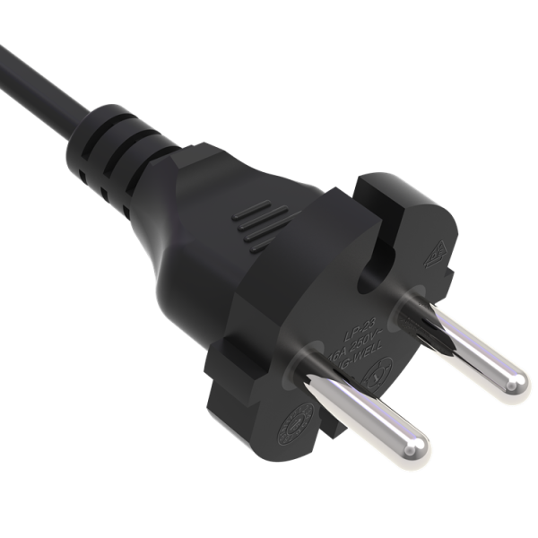 CEE7 standard sheet XVII (CEE7/17) Europe Power Cords - Image 2